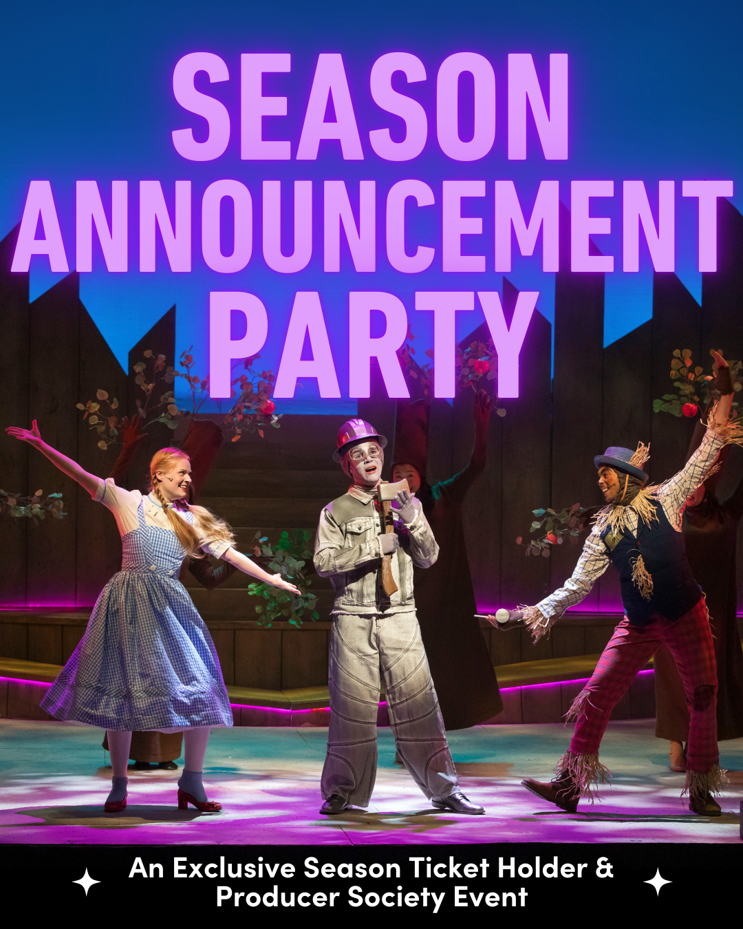 Season Announcement Party poster